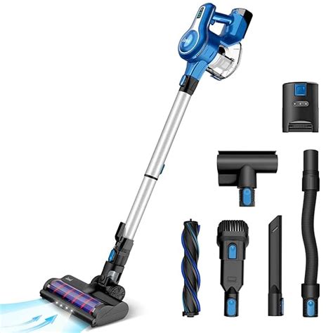 Inse Cordless Vacuum Cleaner Kpa W Powerful Suction Stick Vacuum