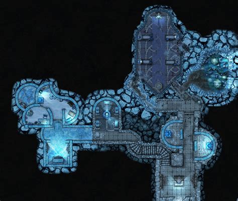 Ice Druidic Dungeon Inkarnate Create Fantasy Maps Online