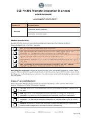 Bv Beatriz Fernandez Bsbinn Assessment Pdf Bsbinn Promote