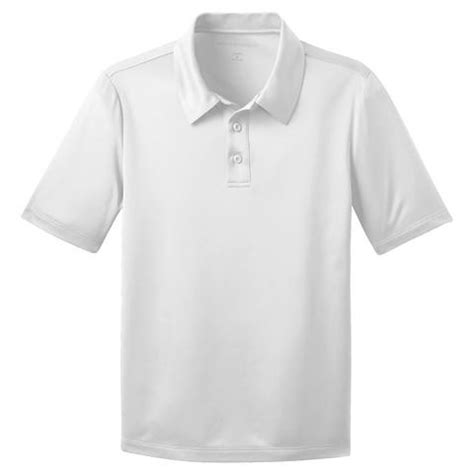 Dri Fit Polo Shirt White