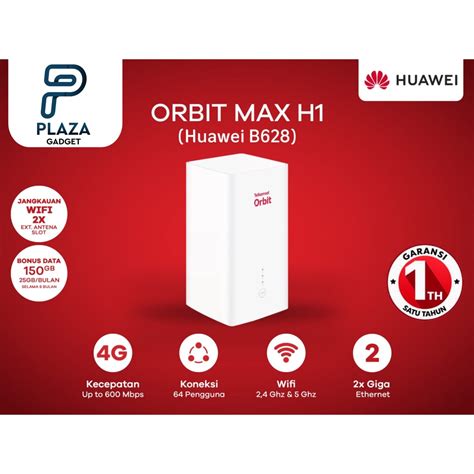 Jual Modem Telkomsel Orbit Max H1 Huawei B628 WiFi 4G High Speed Home