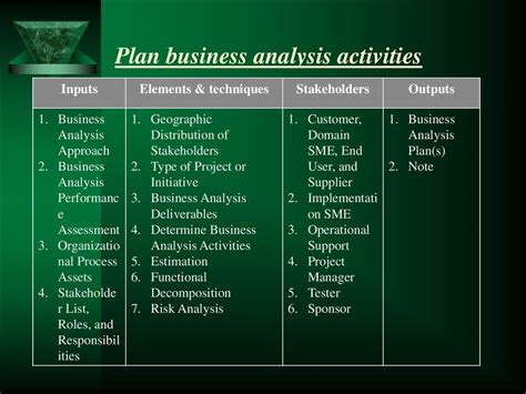 The Business Analysis Planning And Monitoring Сhapter 2 презентация онлайн