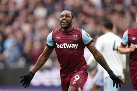 Michail Antonio At For West Ham Makeshift Forward Fan Favourite