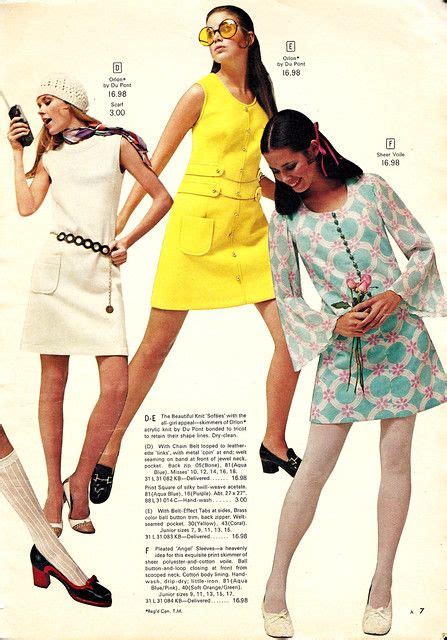 1970 Simpsons Sears Ss 7 Terry Reno Dayle Haddon Colleen Corby Sixties Fashion 60s And 70s