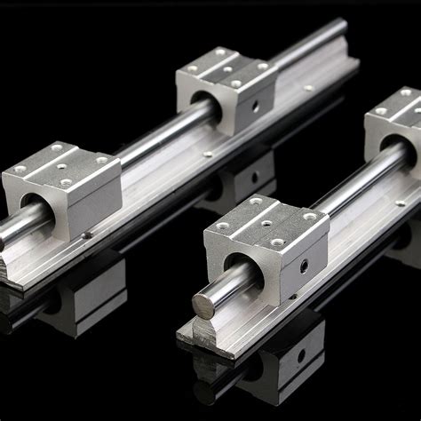 Machifit Pcs Sbr Mm Linear Rail Fully Supported Shaft Rod With