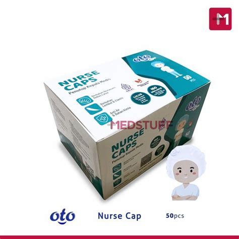 Jual Nurse Cap Oto Isi S Nursecap Hair Cap Hair Net Penutup Kepala