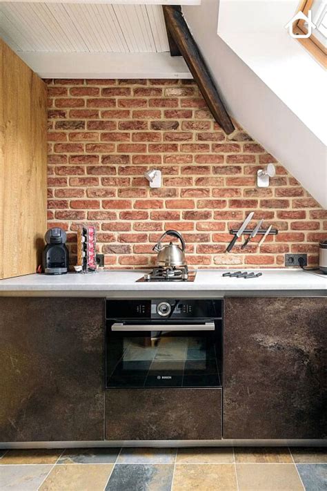 Spatial And Textural Delights 20 Small Industrial Kitchens With