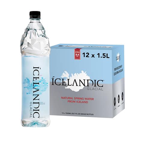 Get Icelandic Glacial Natural Spring Water 1.5 Liter 12 pack Delivered ...