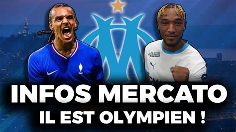 Mercato OM L OM ANNONCE SA 5e RECRUE LES INFOS MERCATO DU JOUR DE L