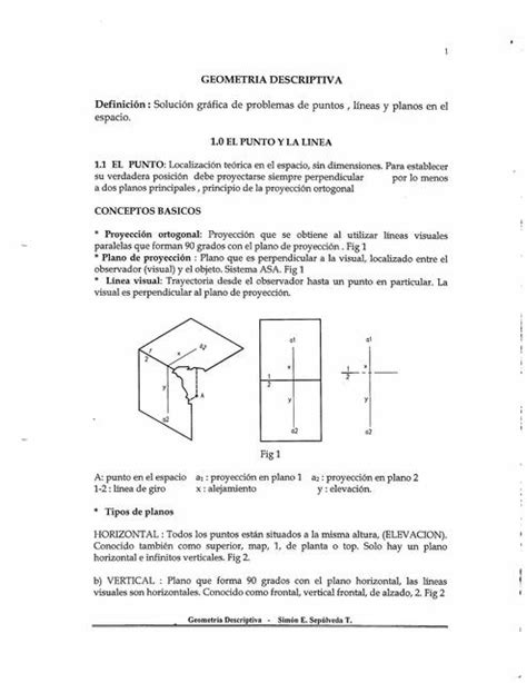 Geometr A Descriptiva Lanotamatematica Udocz