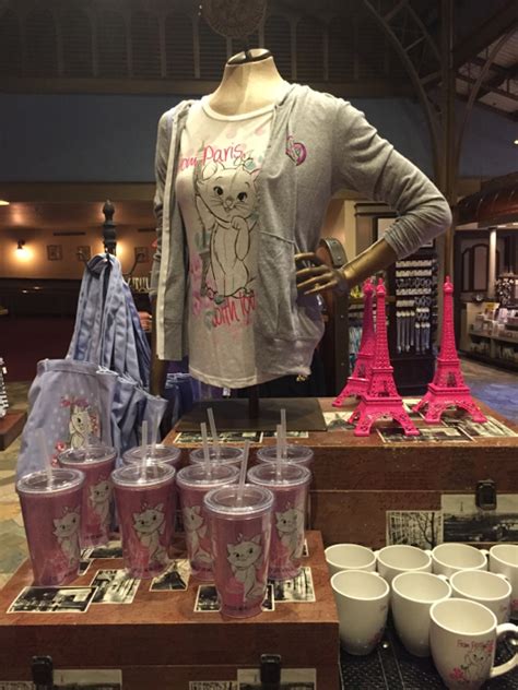 "Aristocats" Marie Merchandise Line Expanded at Epcot's France Pavilion ...