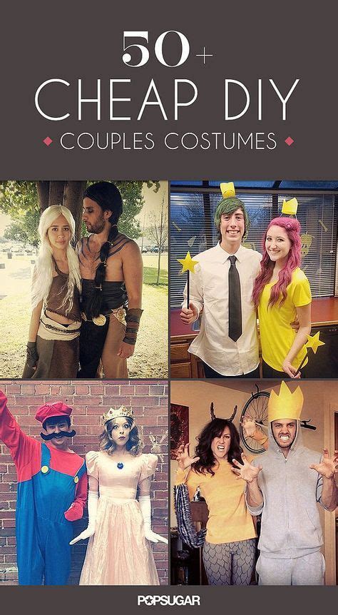 47 Easy Diy Halloween Costumes For Couples Halloween Costumes Diy Couples Diy Halloween