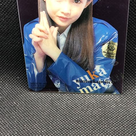 Yuka Matsui Minisuka Police Clear Card Bikini Girl Model SP 007 1999