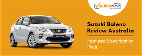 Suzuki Baleno Review Australia | Features, Specifications, Price