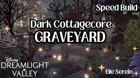 Graveyard 👻 Speed Build In The Forgotten Lands In Disney Dreamlight