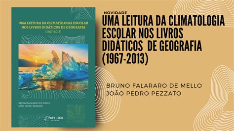 Dica De E Book Sobre Climatologia Escolar Biblioteca Do Programa De