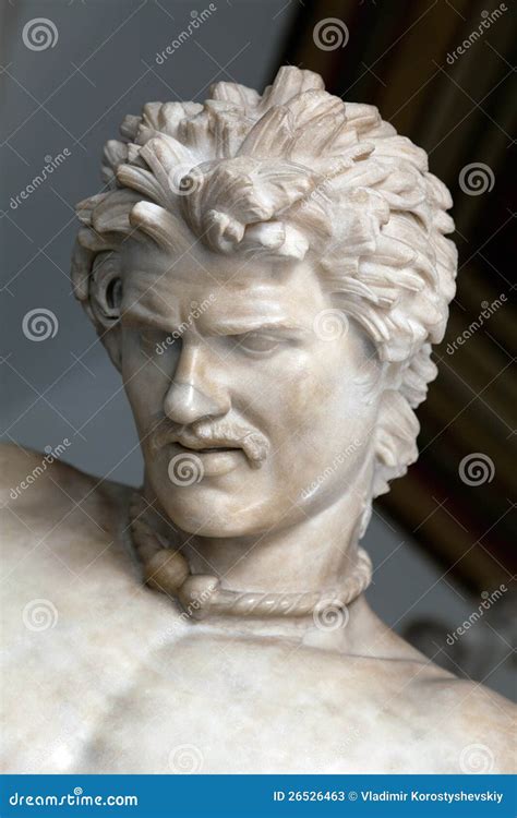 Sculpture of the Dying Gaul Stock Image - Image of mustache, dying ...