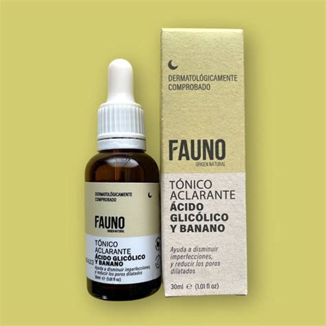 T Nico Facial Aclarante Cido Glic Lico Y Banano Fauno Ml Tienda