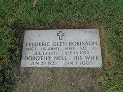 Dorothy Nell Moser Robinson M Morial Find A Grave