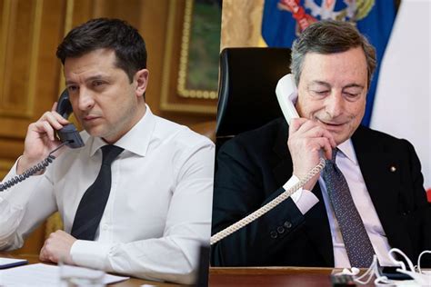 Crisi Di Governo Zelensky Telefona A Draghi Grazie Per Il Sostegno