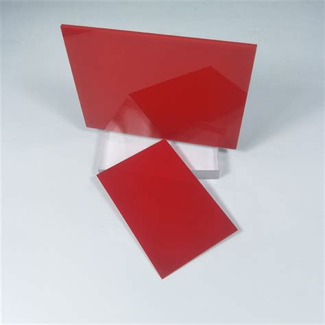 China Red Perspex Sheet Manufacturers Suppliers Factory Customized