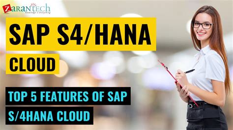 Top 5 Features Of Sap S4hana Cloud Zarantech Youtube