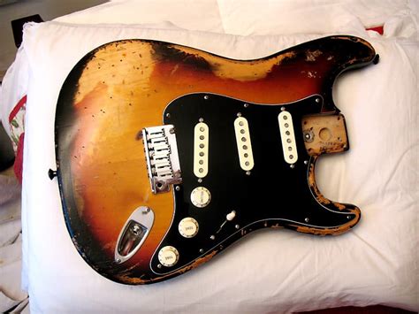 Fender Stratocaster Body Relic D Reverb