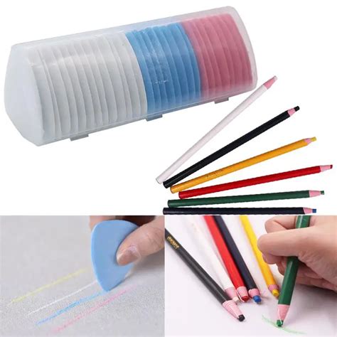 Fabric Tailor Chalk Colorful Erasable Sewing Dressmakers Clothing