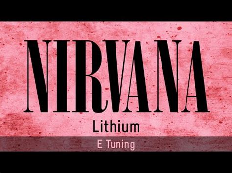 Nirvana Lithium Album Cover