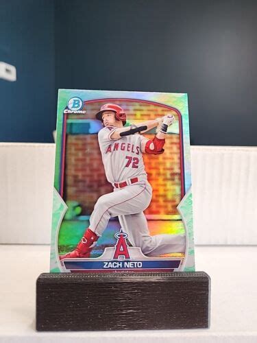 Bowman Zach Neto Lunar Glow Refractor Bcp Ebay