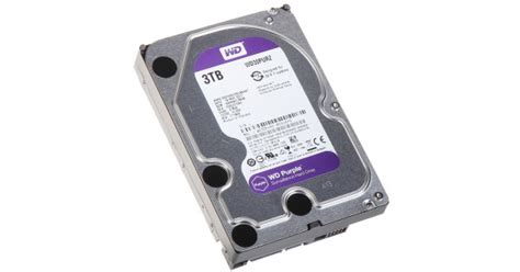 Жорсткий диск Western Digital Purple 3TB 64MB 5400rpm WD30PURZ 3.5 SATA ...