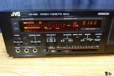 Jvc Cassette Tape Deck Kd Vr5 Single Well Auto Reverse Photo 1356087 Canuck Audio Mart