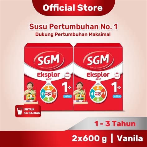 Jual Sgm Eksplor Aktif Pro Gressmaxx Vanilla Susu Pertumbuhan Gr