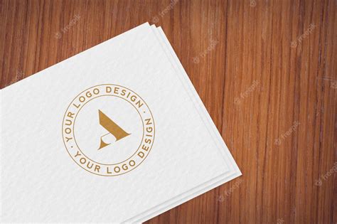 Premium PSD | Business card logo design mockup template