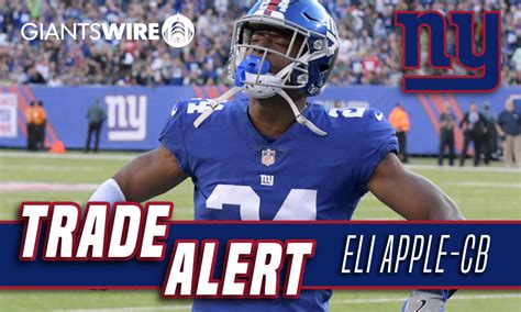 New York Giants trade CB Eli Apple to Saints for draft picks