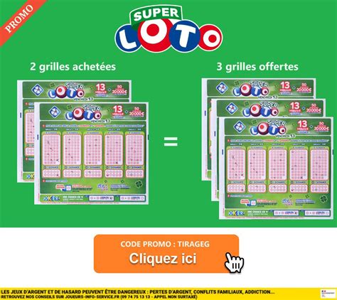 Super Loto Du Vendredi 13 10 Offert Pour Jouer Avec Ce Code Promo