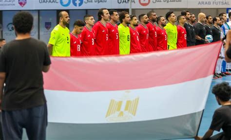 منتخب الصالات يفوز على فلسطين 5 1 فى كأس العرب قناة صدى البلد