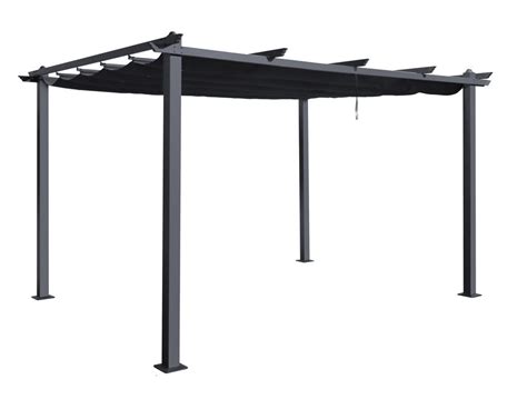 Pelle Pergola Pavillon Portimao 3x4 meter Grå