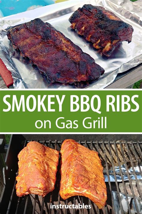 Make Smokey Sticky Tender Juicy Bbq Pork Ribs On A Gas Grill