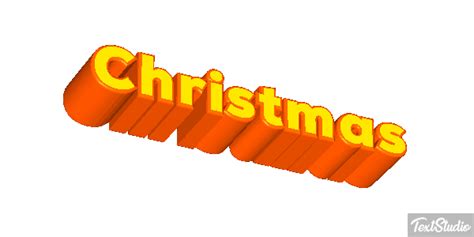 Christmas Word Animated  Logo Designs