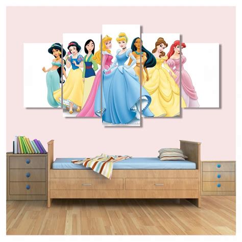 Quadro Decorativo Princesas DISNEY Shopee Brasil