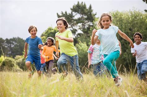 Children running together in a park - Shaklee "Naturally" Blog