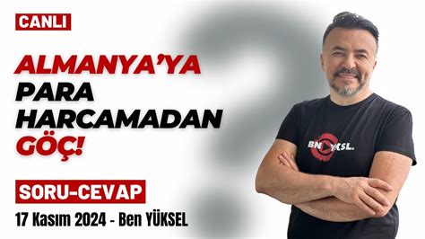 TEK KURUŞ HARCAMADAN ALMANYA YA NASIL GÖÇ EDİLİR benyuxel YouTube