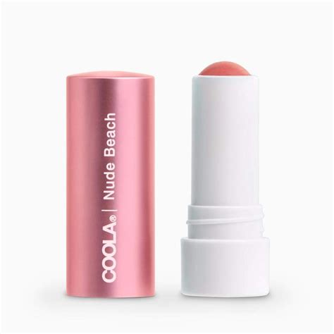 Coola Mineral Liplux Organic Tinted Lip Balm Spf Nude Beach