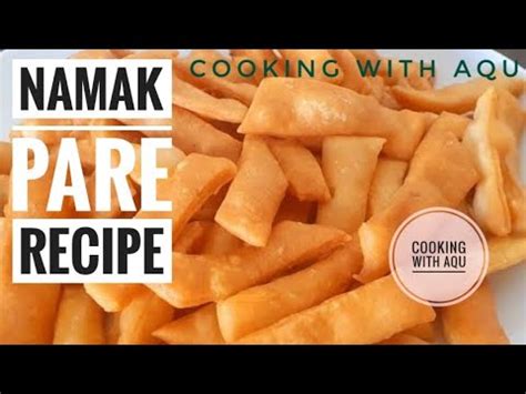 Iftari Ma Banaye Crispy Snack Ramzan Special Recipe Crispy Namak