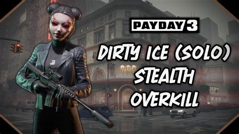 Payday Dirty Ice Mask On Overkill Solo Stealth Bags With