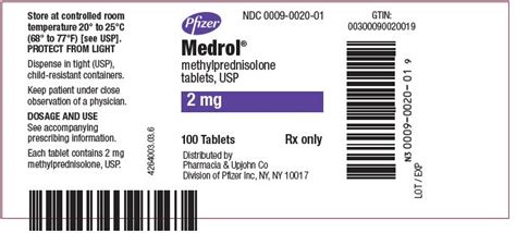 Medrol Fda Prescribing Information Side Effects And Uses