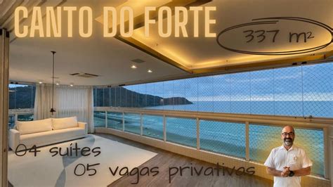 VENDIDO Canto do Forte 337m² 4 suítes 5 vagas privativas