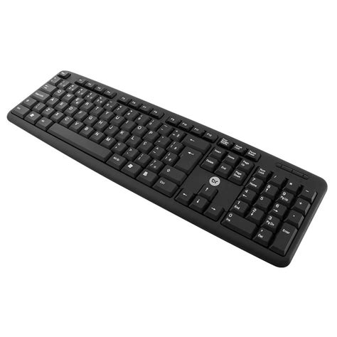 Teclado Usb Preto Bright Abnt Shopee Brasil