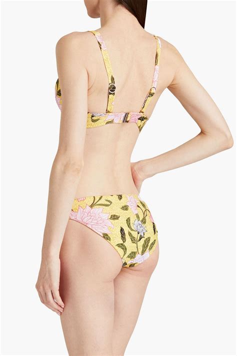 SEAFOLLY Boheme Reversible Printed Low Rise Bikini Briefs THE OUTNET